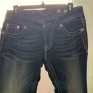 Miss Me Dark Blue Boot Cut Jeans